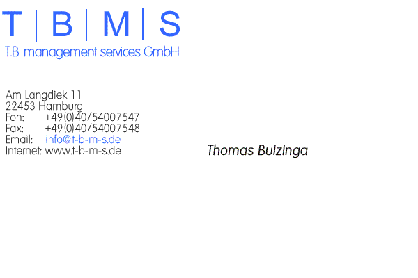 Willkommen bei TBMS! Bald bekommen Sie hier Informationen und Service rund um SAP!